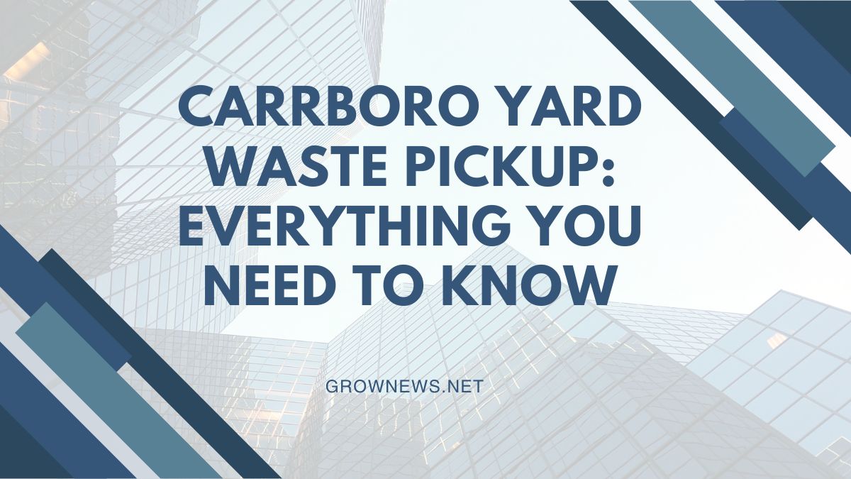 Carrboro Yard Waste Pickup