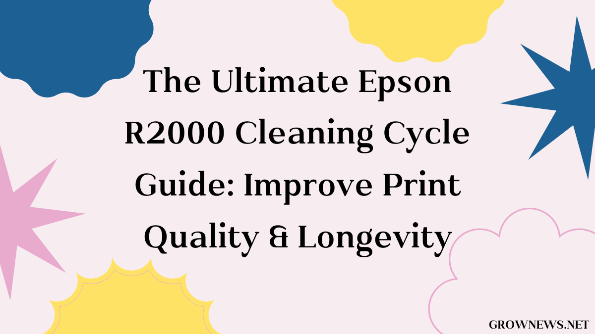 Epson R2000 Cleaning Cycle