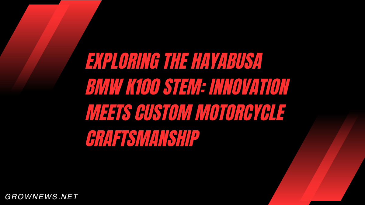 Hayabusa BMW K100 Stem